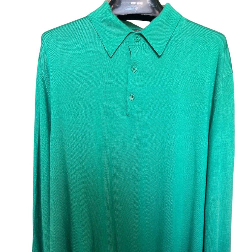 Manrico men's cashmere 3 button polo